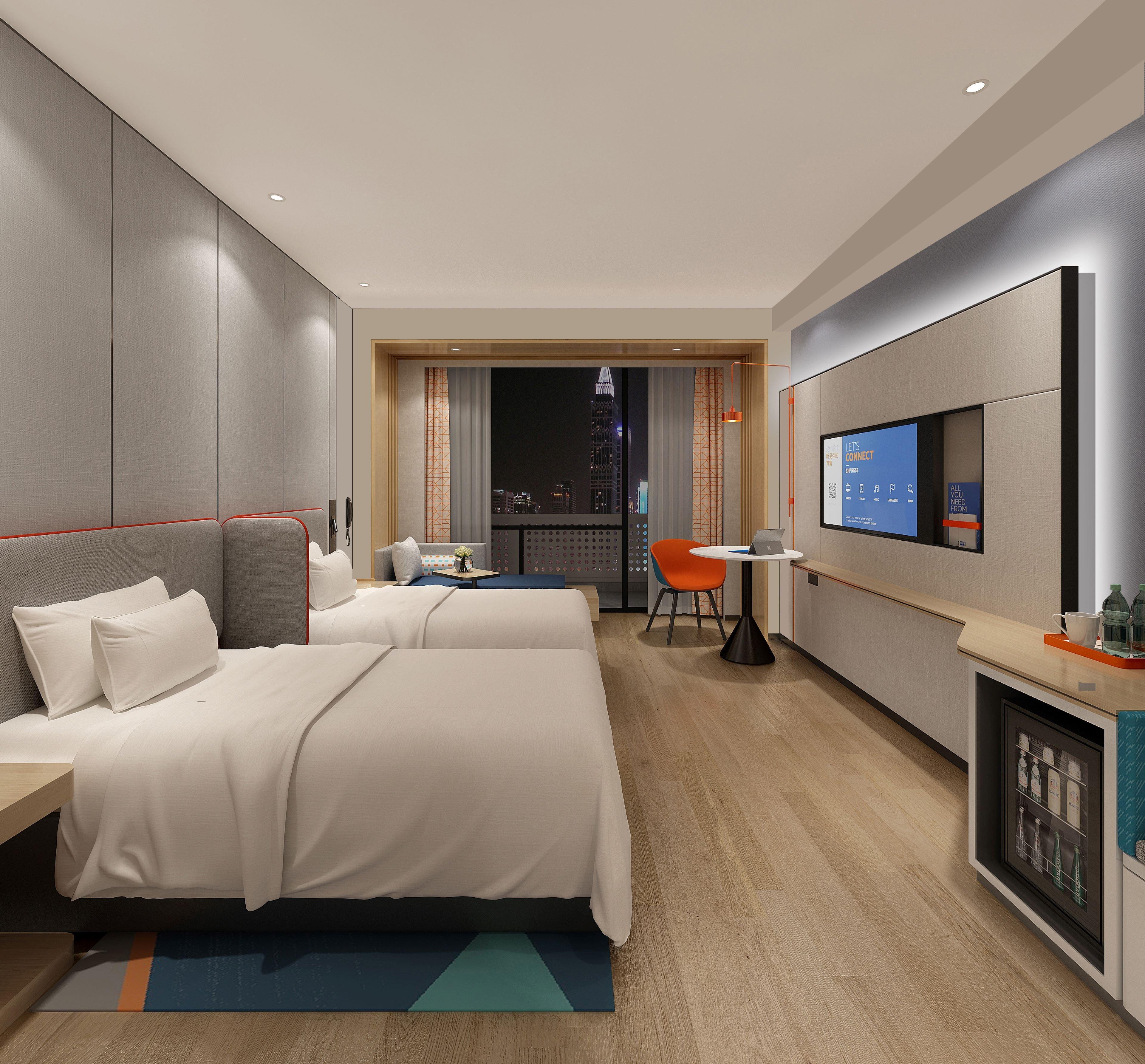 Holiday Inn Express Beijing Yizhuang Center By Ihg Экстерьер фото
